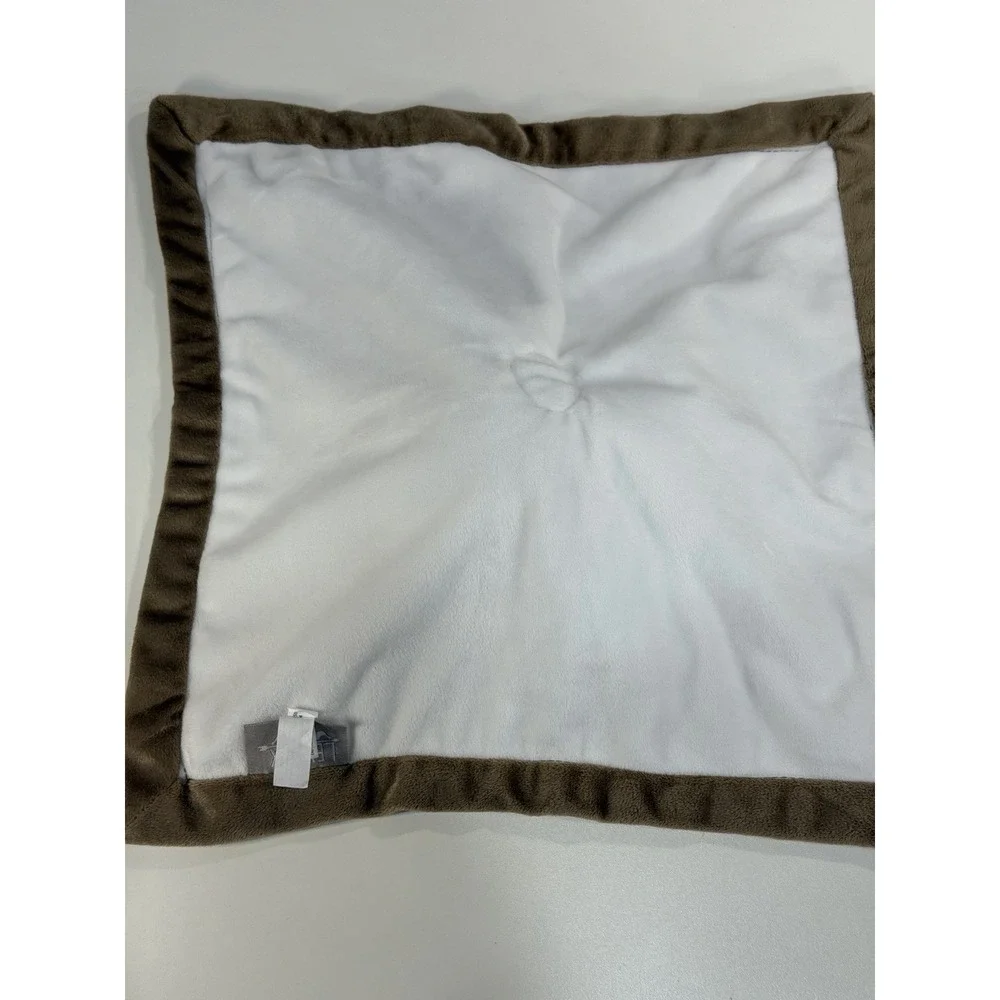 Levtex Baby Deer Security Blanket Lovey Brown White Buck Antlers 15x15 Lovie